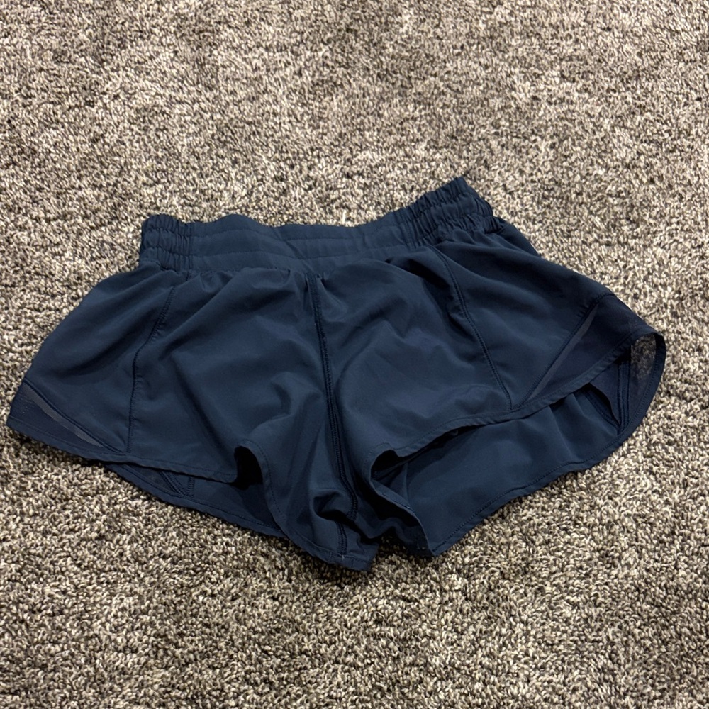 Women's Navy Blue Lululemon Shorts